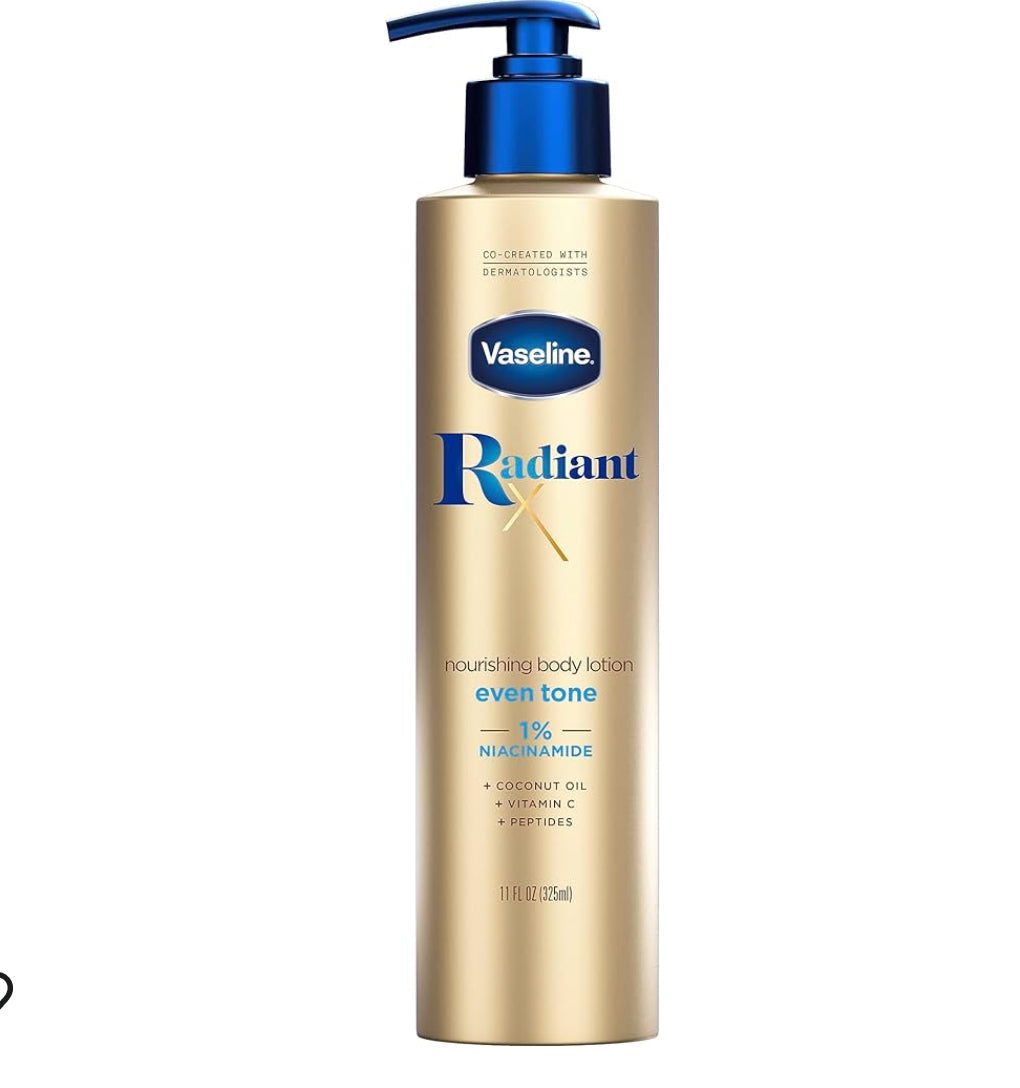 Vaseline Radiant X Even Tone Body Lotion, 325ml