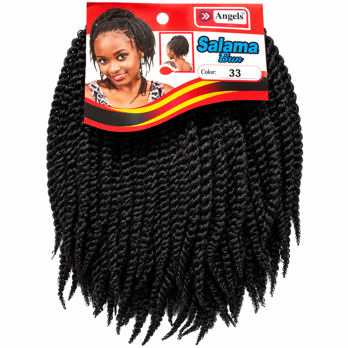 Angels Salama Braided Bun — restored product photograph