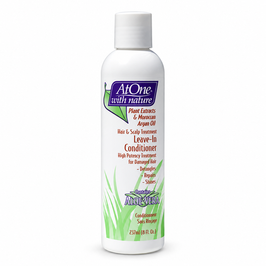 At One with Nature Hair & Scalp Leave-In Conditioner 237ml