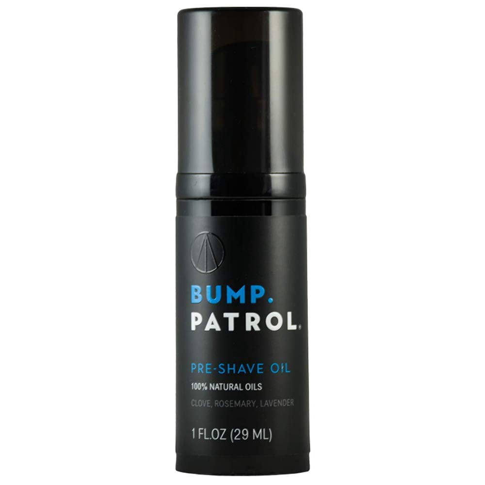 Bump Patrol Pre-Shave Oil, 1 fl oz (29 ml) black bottle