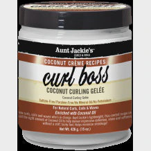 Coconut Crème Recipes curl boss Coconut Curling Gelèe