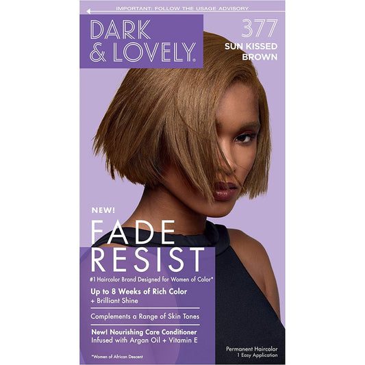 Dark & Lovely Fade Resist hair colour 377 Sun Kissed Brown