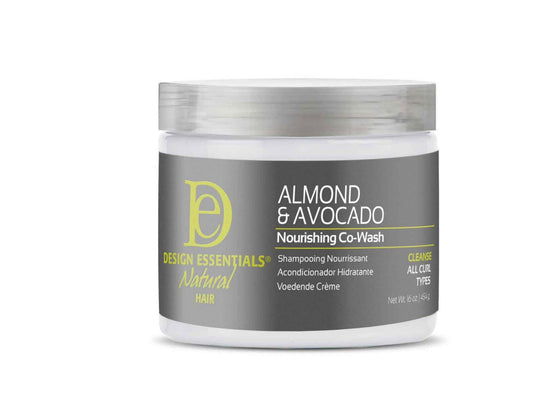 Design Essentials Almond & Avocado Nourishing Co-Wash 16 oz jar