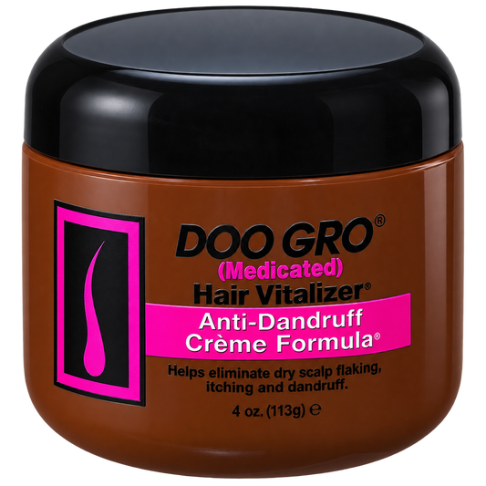 Doo Gro Medicated Hair Vitalizer Anti-Dandruff Creme Formulav 4oz — restored product photograph