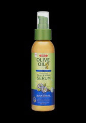 ORS OLIVE OIL RELAX & RESTORE RETAIN LENGTH SEAL & WRAP SERUM / 118ML / 4FL.OZ