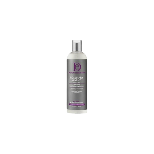 DESIGN ESSTENTIALS ROSEMARY & MINT SULFATE-FREE STIMULATING SUPER MOISTURIZING SHAMPOO 345ML