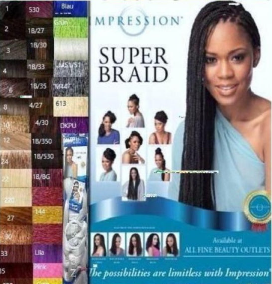IMPRESSIONS SUPER BRAID BULK