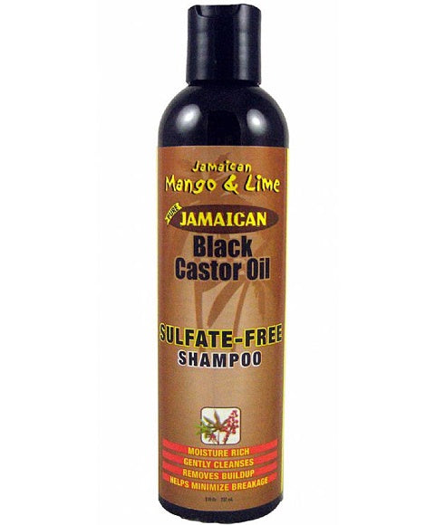Jamaican Mango & Lime Black Castor Oil Sulfate-Free Moisture Rich Shampoo – 237 ml