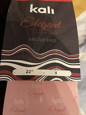 KALI ELEGANT 100" HUMAN HAIR ARGAN YAKI