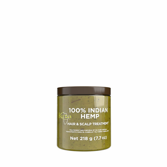 Kuza 100% Indian Hemp Hair & Scalp Treatment, 7.7 oz front pack — SKU 074867770369