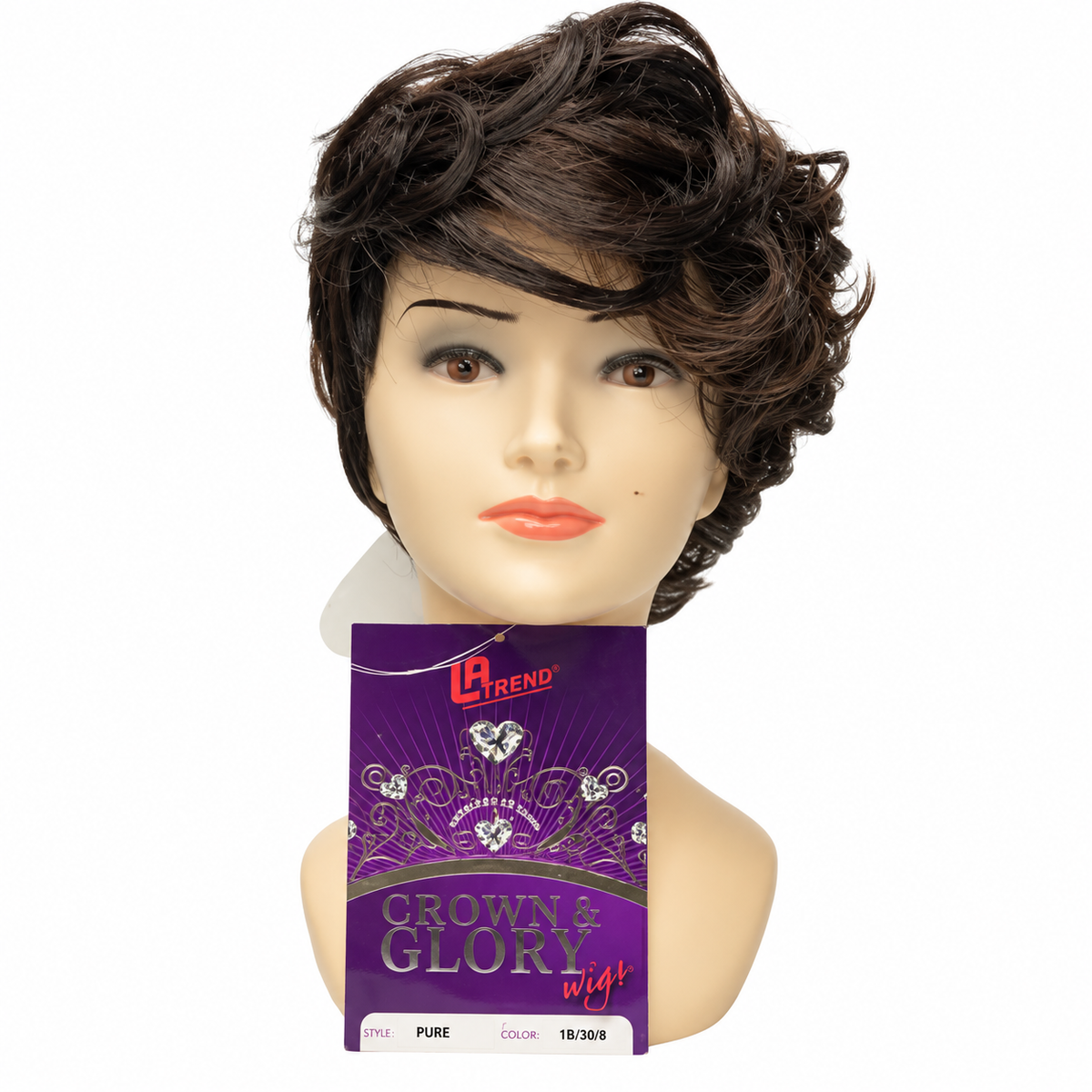 LATREND WIG PIXIE — restored product photograph
