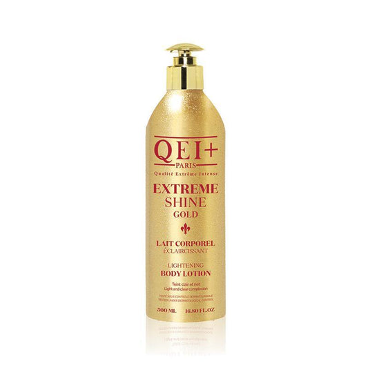 QEI+ Paris Extreme Shine Gold Lightening body Lotion