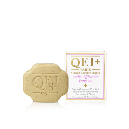 QEI+ Paris Exfoliating Purifying Soap with Apricot Extract