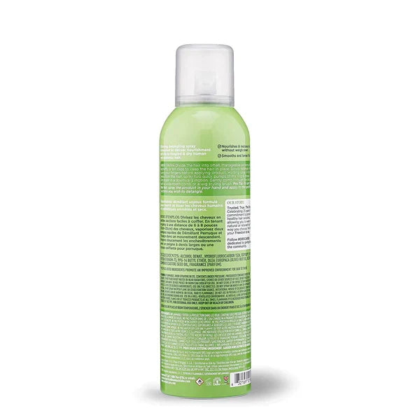 ORS Fix-It Wig and Weave Detangler 216 ml, rear label and directions - SKU 632169121878