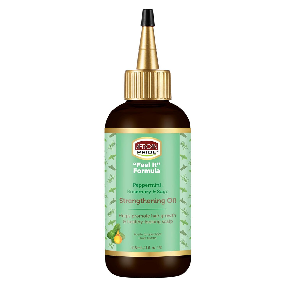 AFRICAN PRIDE PEPPERMINT ROSEMARY AND SAGE STRENGTHENING OIL