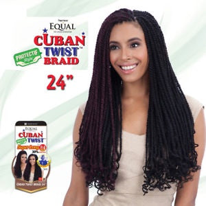 Equal Cuban Twist Braid