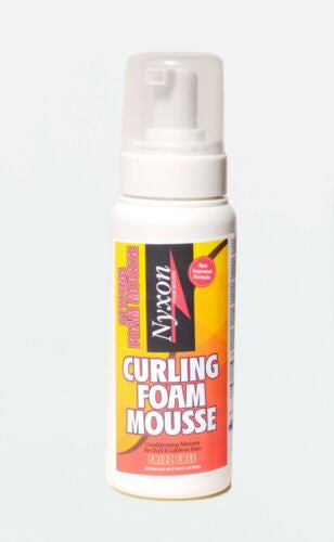 nyxon curling foam mousse
