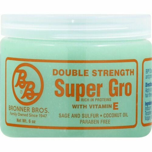 Bronner Bros Double Strength Super Gro Rich in Proteins with Vitamin E