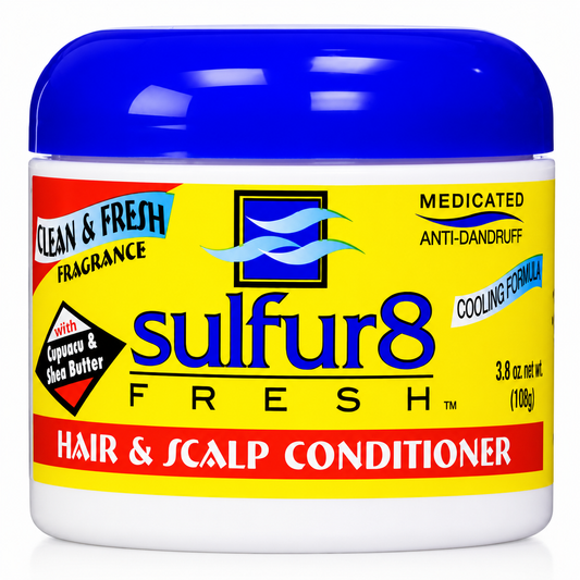 SULFUR8 FRESHMEDICATED ANTI DANDRUFF HAIR & SCALP CONDITIONER 3.8oz — restored product photograph