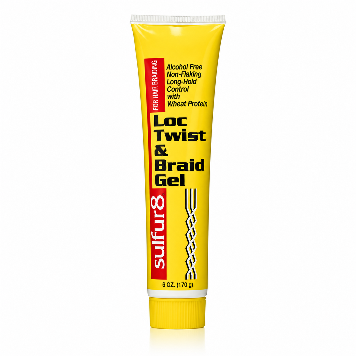 Sulfur8 Loc, Twist & Braid Gel 170g — restored product photograph