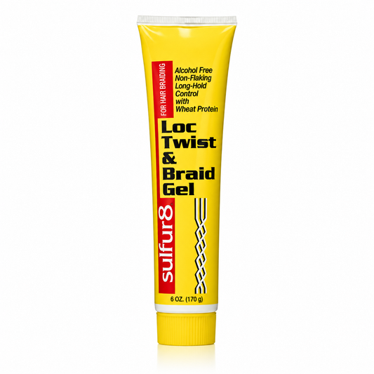 Sulfur8 Loc, Twist & Braid Gel 170g — restored product photograph