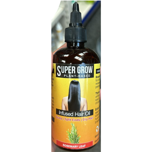 Super Grow Hair Infused Hair Oil Rosemary Leaf