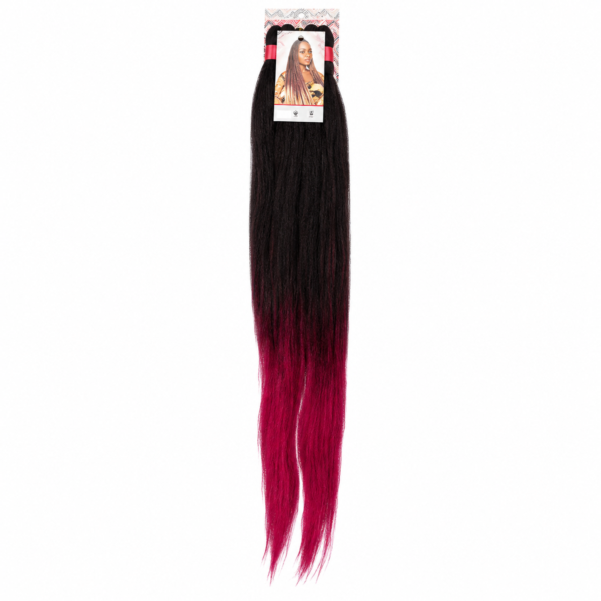 X-Pression 7X Pre-Stretched Braid 64" — restored product photograph