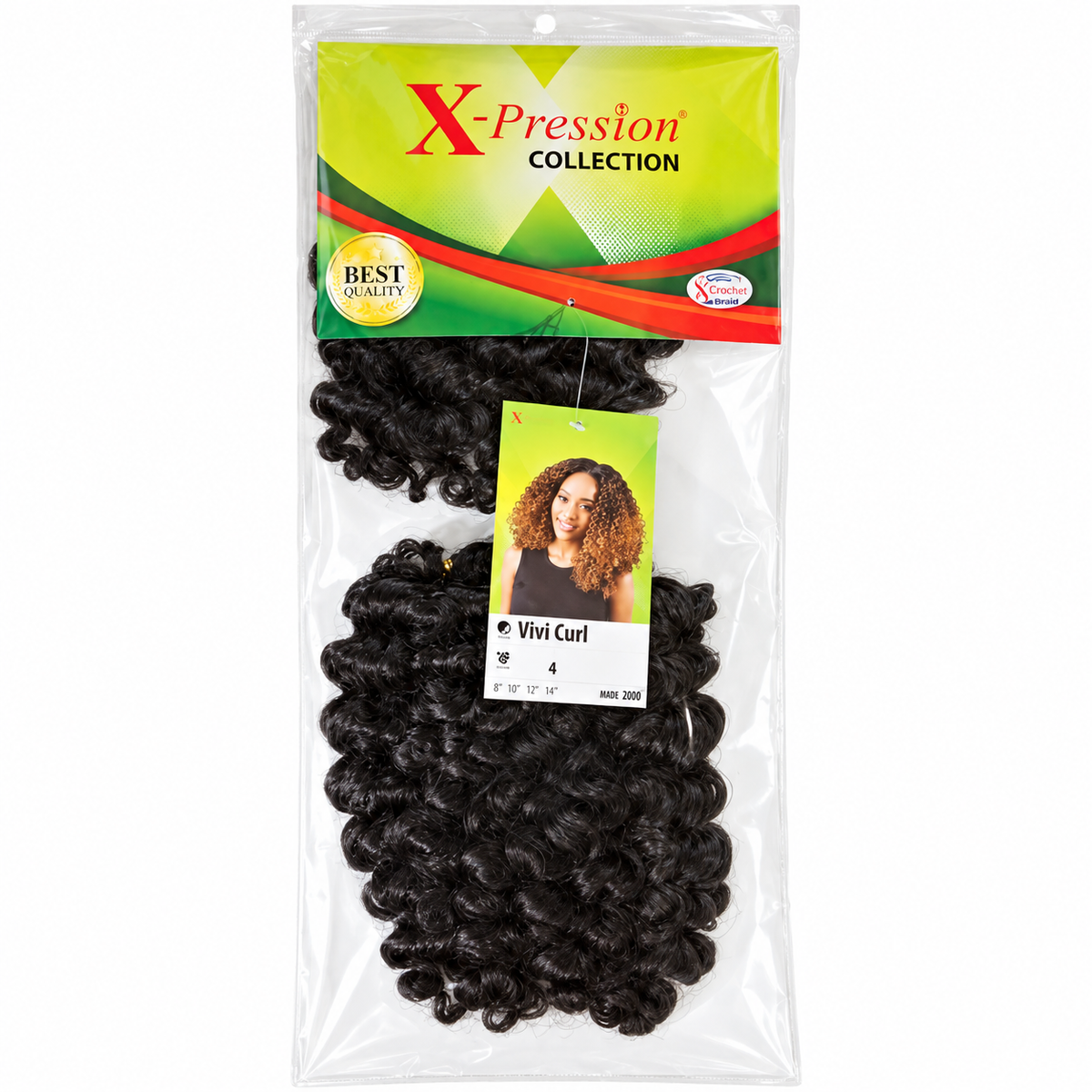 X-PRESSION COLLECTION VIVI CURL — restored product photograph