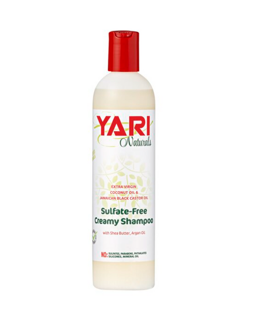 YARI Naturals Sulfate-Free Creamy Shampoo, 375ml bottle