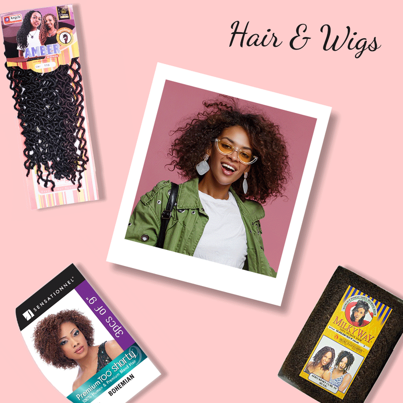 Hair Extensions & Wigs