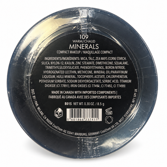 Milani Minerals Compact MakeUp 109 Warm