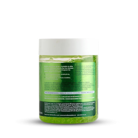 ORS Olive Oil Ultra HD Gel Curl Clumping Infused with Avocado 567 g / 20 oz - rear or side label view 1 - SKU 632169210886