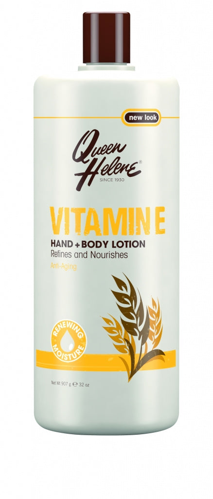 Queen Helene Vitamine E Hand + Body Lotion Refines and Nourishes