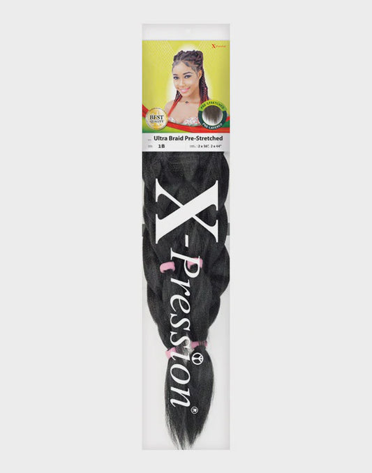 X-Pression Ultra Braid Pre-Strectched - Nigeria