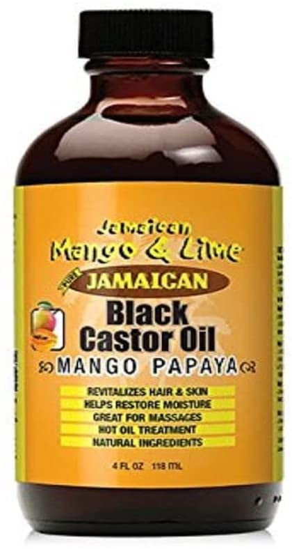 Jamaican Mango & Lime Black Castor Oil Mango Papaya 118ml