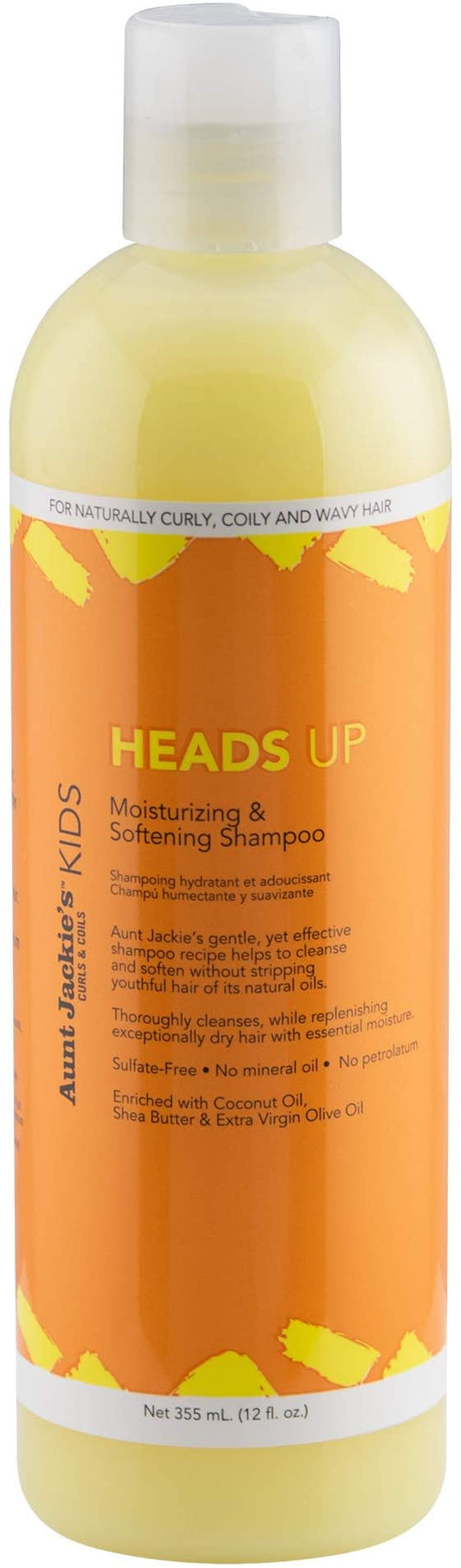 Heads Up Moisturizing & Softening Shampoo 355ml