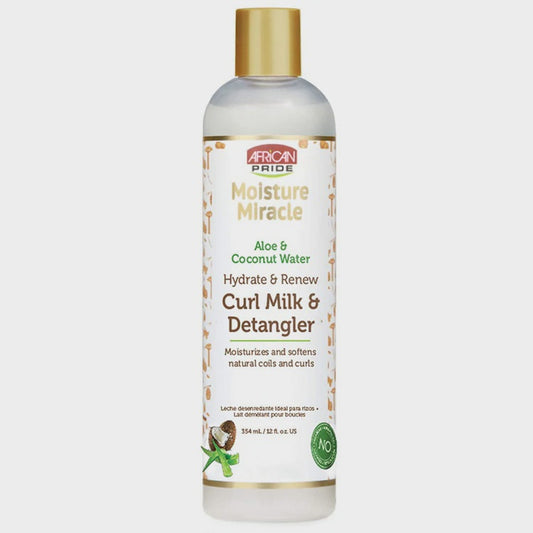 Moisture Miracle Aleo & Coconut Water Curl Milk & Detangler