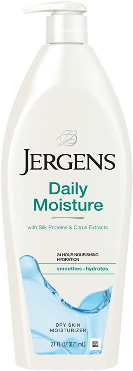 Jergens Daily Moisture with Silk Proteins & Citrus Extracts Dry Skin Moisturizer