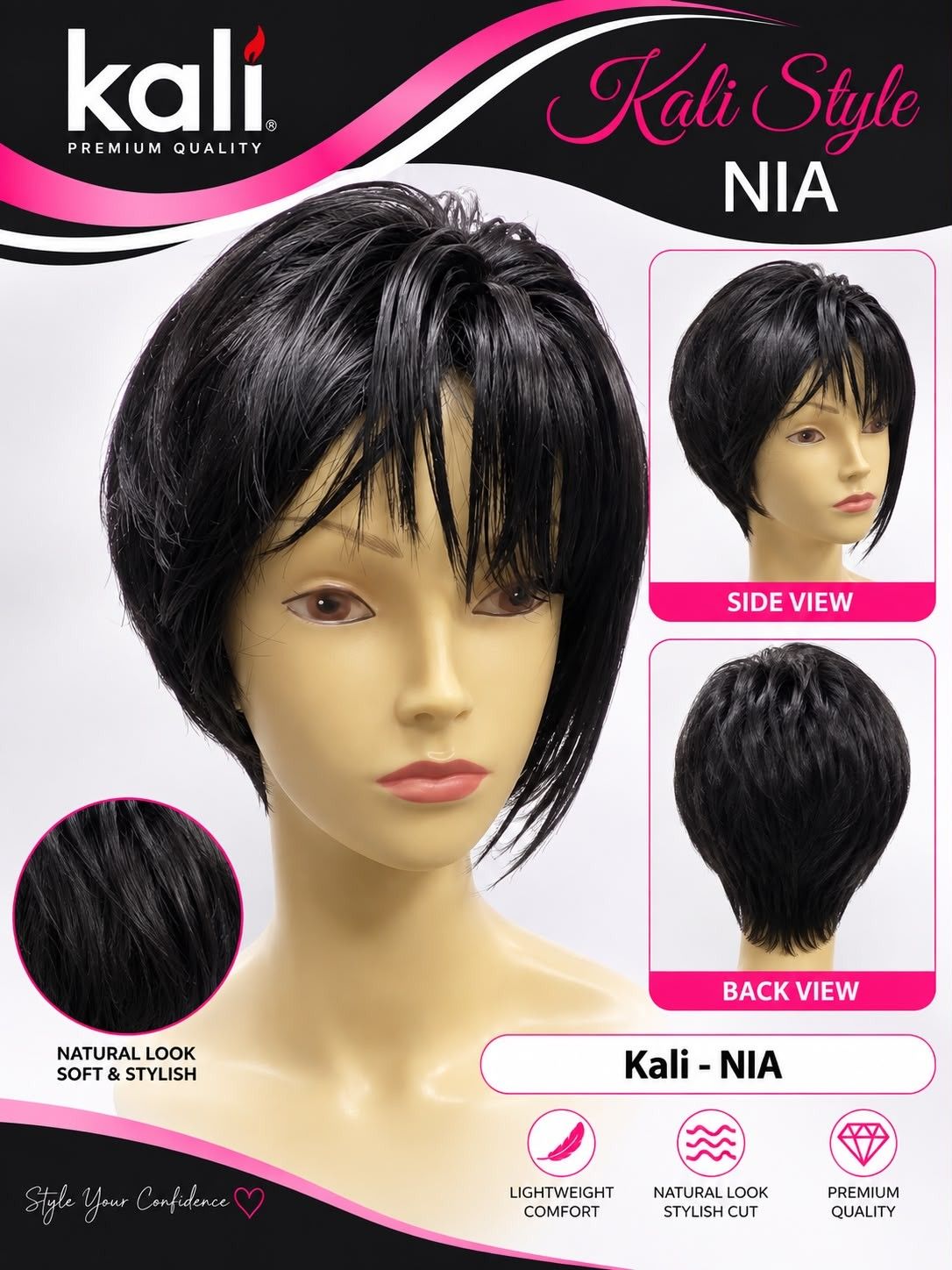 Kali Nia short wig