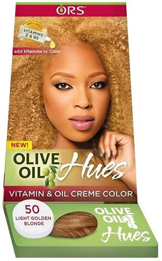 ORS Olive Oil Hues Vitamin & Oil Creme Color-  50 Light Golden Blonde