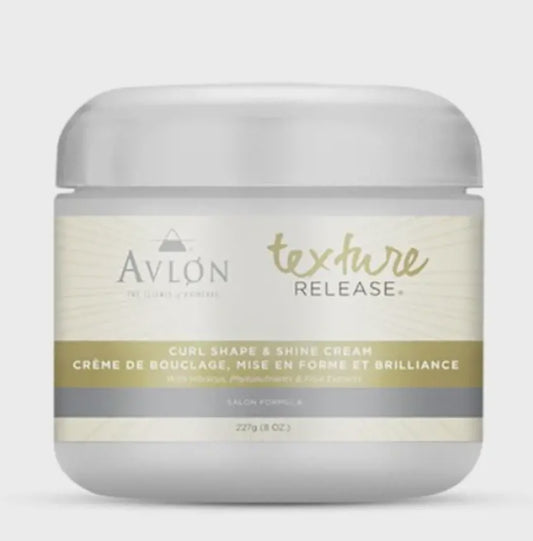 AVLON TEXTURE RELEASE CURL SHAPE & SHINE CREAM / 113G