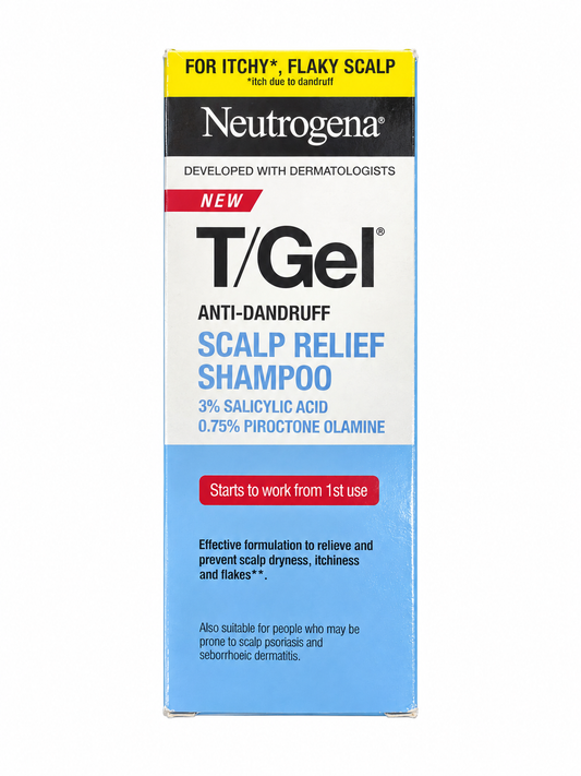 NEUTROGENA T/GEL ANTI DANDRUFF SCALP RELIEF SHAMPOO / 250ML