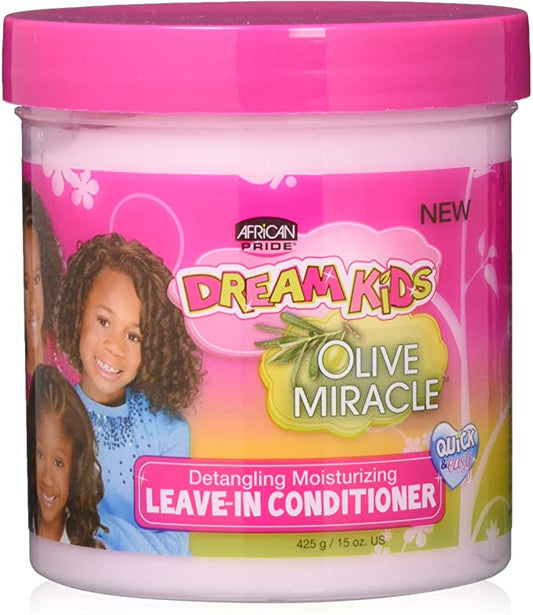 African Pride Dream Kids Olive Miracle Leave-In Conditioner 425 g