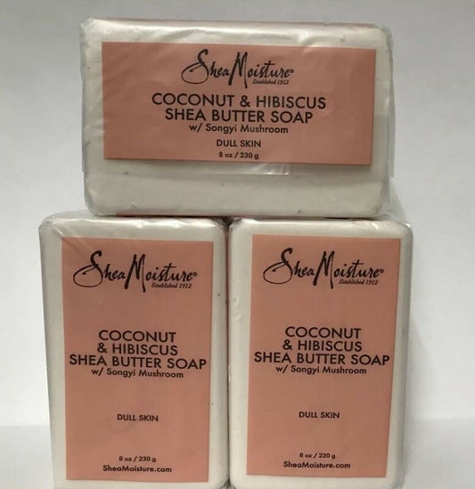 Shea Moisture   Coconut & Hibiscus Shea Butter Soap