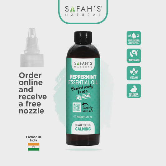 Safah's Natural Blended Peppermint Oil 250ml