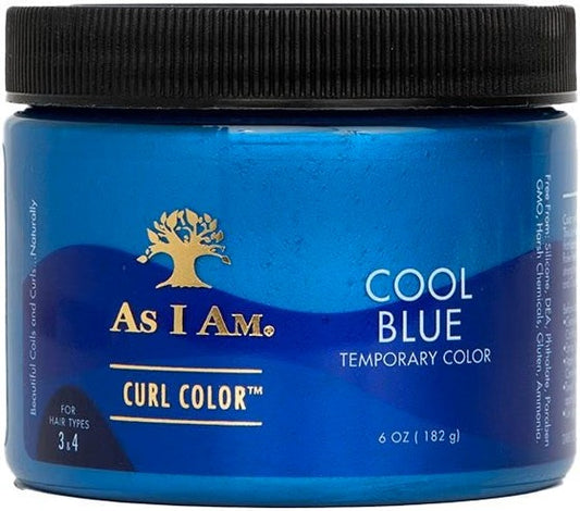 AS I AM CURL COLOR COOL BLUE TEMPORARY COLOR 170G