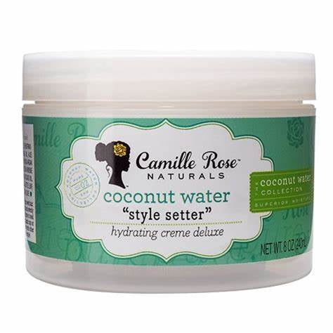 Camille Rose  Coconut Water Style Setter Hydrating Crème Deluxe