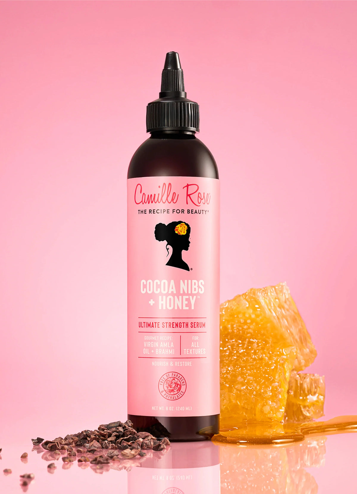 Camille Rose Cocoa Nibs & Honey Ultimate Growth Serum - manufacturer product detail view