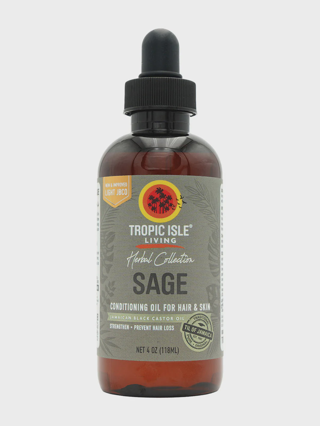 TROPIC ISLE LIVING HERBAL COLLECTION SAGE JAIMACAN BLACK CASTOR OIL