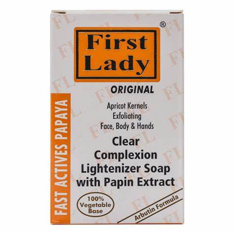 First Lady Original Fast Actives Papaya Soap